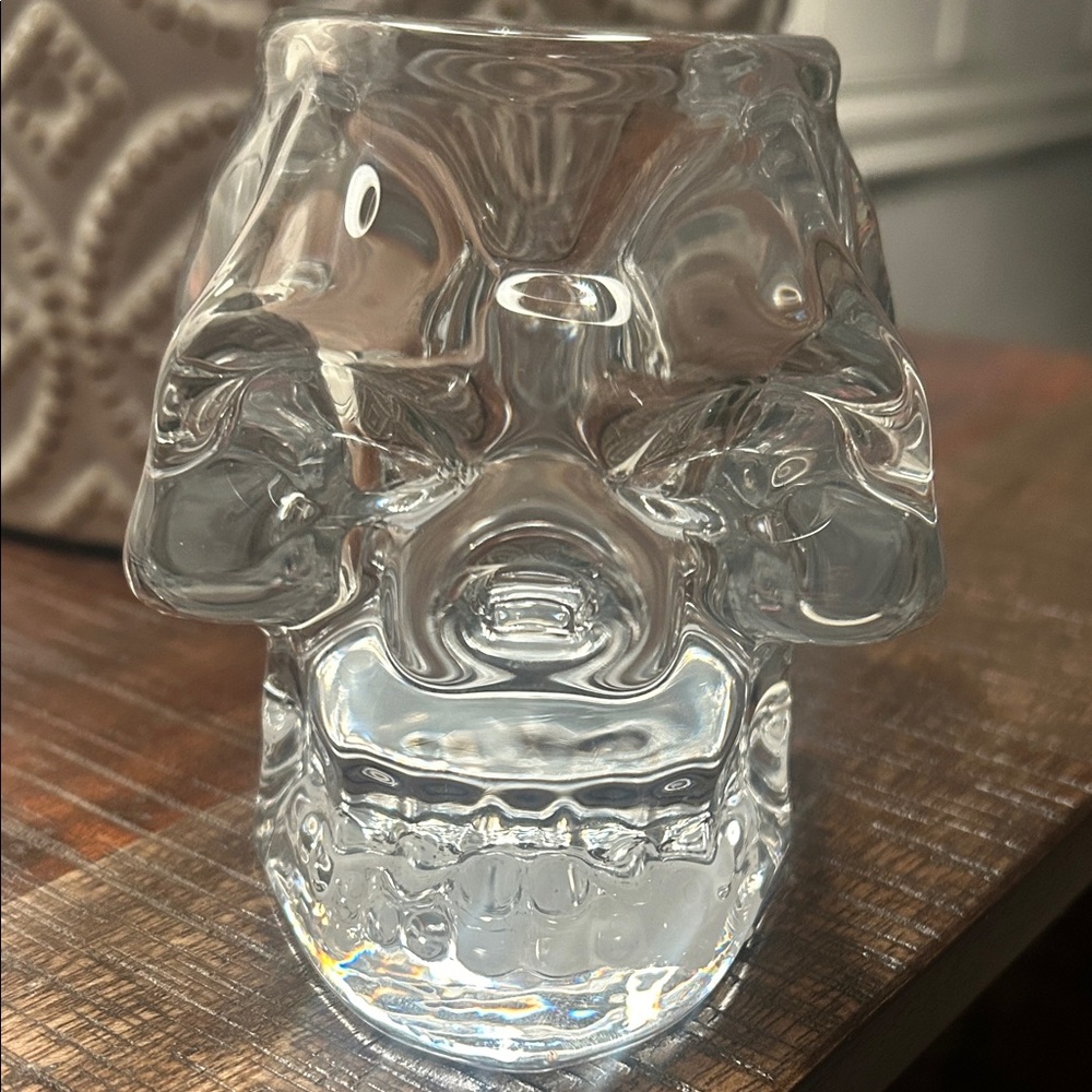 Clear Skull Decor